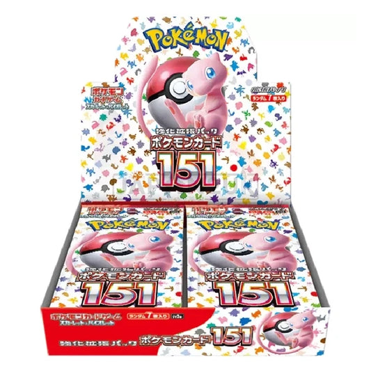 pokemon 151 booster box japans 