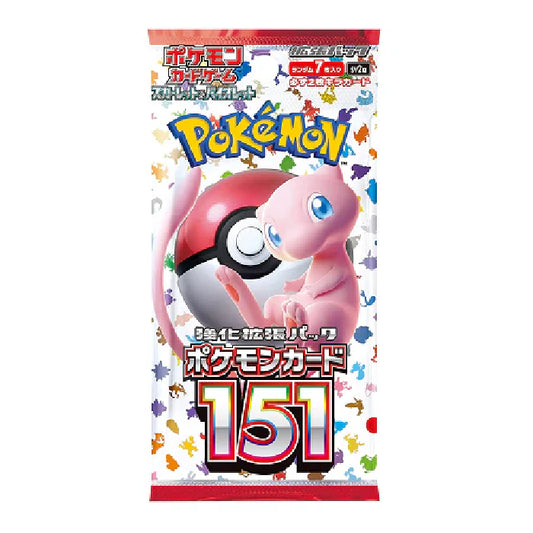 pokemon 151 japanse losse booster pack