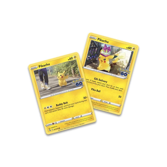 pikachu promo kaarten van de pokemon tcg set Pokemon Go