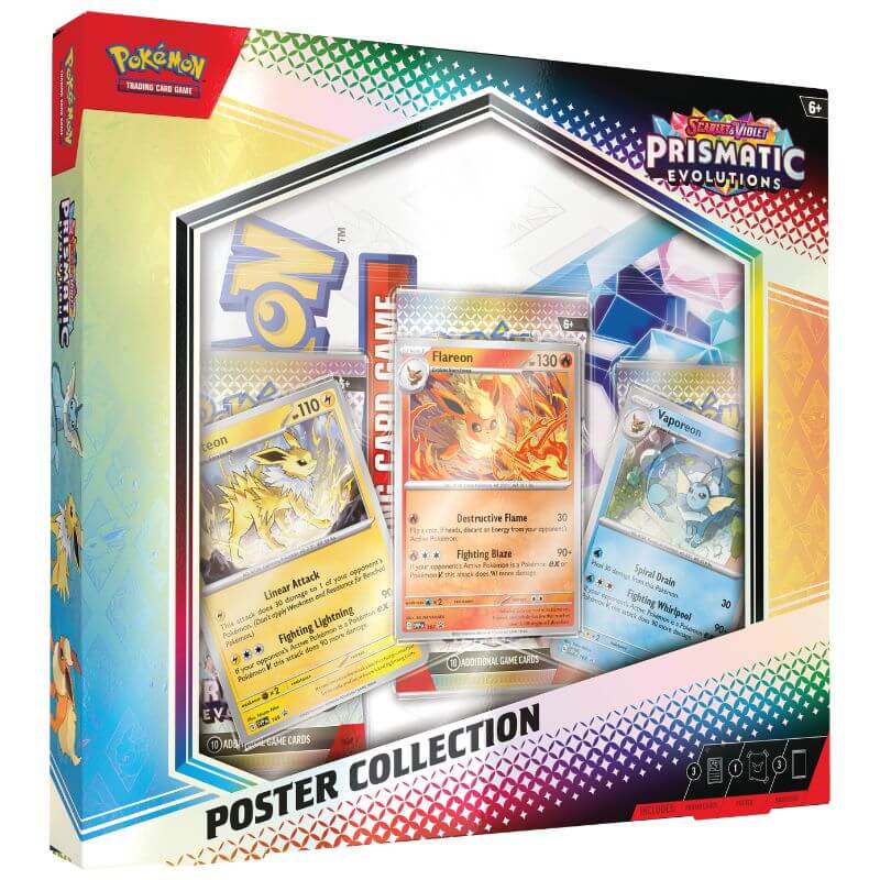 Pokémon Prismatic Evolutions Poster Collection