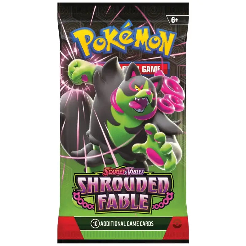 Pokemon Shrouded Fable booster pack Luiopzondag TCG store