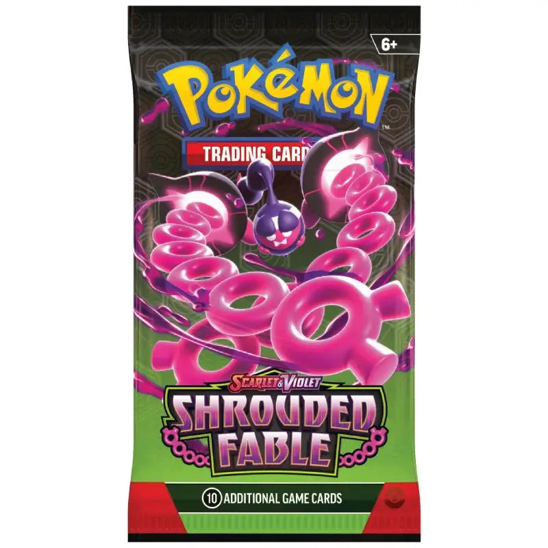 Pokemon Shrouded Fable booster pack Luiopzondag TCG store