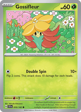 Stellar Crown - 010/142 - Gossifleur - Losse Pokemon Kopen - LuiopZondag TCG Store