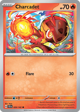 Stellar Crown - 029/142 - Charcadet - Losse Pokemon Kopen - LuiopZondag TCG Store