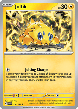 Stellar Crown - 050/142 - Joltik - Losse Pokemon Kopen - LuiopZondag TCG Store