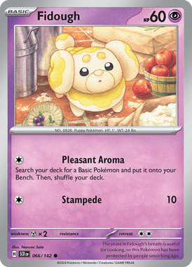 Stellar Crown - 066/142 - Fidough - Losse Pokemon Kopen - LuiopZondag TCG Store