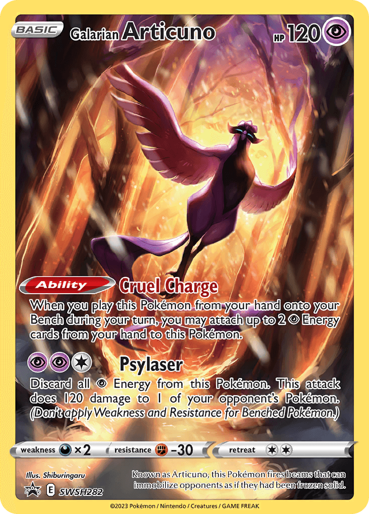 Galarian Articuno (SWSH 282) SWSH Black Star Promos - luiopzondag.nl