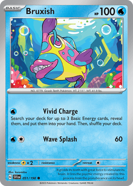 Scarlet & Violet - 051/198 - Bruxish