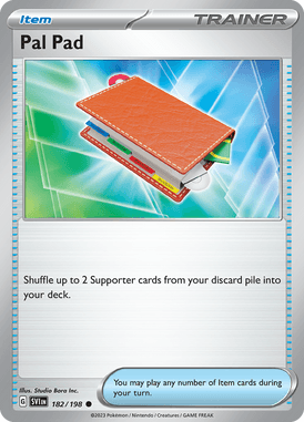 Scarlet & Violet - 182/198 - Pal Pad
