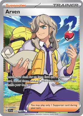 Scarlet & Violet - 235/198 - Arven - Pokemon kaarten Kopen - LuiopZondag TCG Store Assen