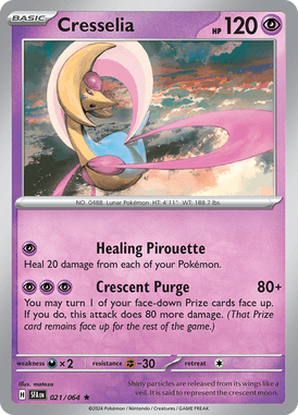 Shrouded Fable - 021/064 - Cresselia  - Losse Pokemon Kopen - LuiopZondag TCG Store