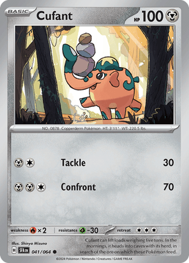 Shrouded Fable - 041/064 - Cufant - Losse Pokemon Kopen - LuiopZondag TCG Store