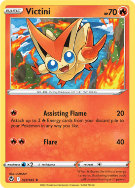 Silver Tempest - 023/195 - Victini - LuiopZondag.nl