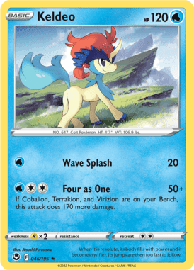 Silver Tempest - 046/195 - Keldeo - LuiopZondag.nl