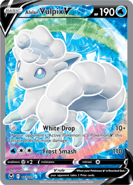 Silver Tempest - 173/195 - Alolan Vulpix V - LuiopZondag