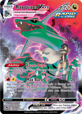 Silver Tempest - TG20 - Rayquaza VMAX - LuiopZondag