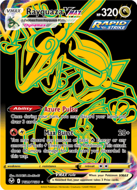 Silver Tempest - TG29 - Rayquaza VMAX - LuiopZondag