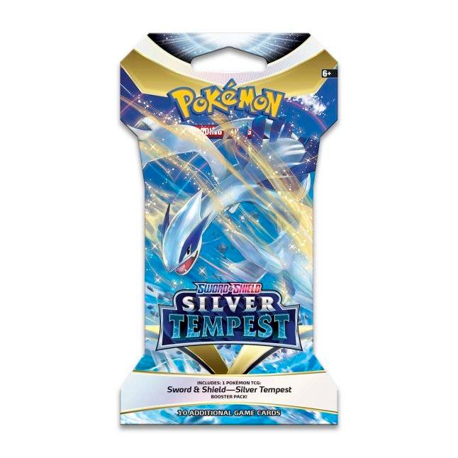 Silver tempest Sleeved Booster pack