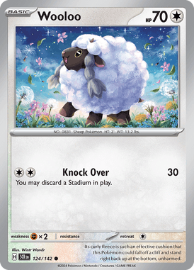 Stellar Crown - 124/142 - Wooloo - Losse Pokemon Kopen - LuiopZondag TCG Store