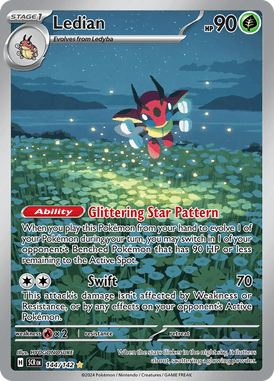 Stellar Crown - 144/142 - Ledian - Losse Pokemon Kopen - LuiopZondag TCG Store