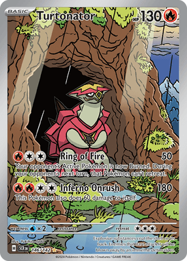 Stellar Crown - 146/142 - Turtonator - Losse Pokemon Kopen - LuiopZondag TCG Store