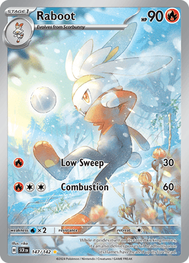 Stellar Crown - 147/142 - Raboot - Losse Pokemon Kopen - LuiopZondag TCG Store