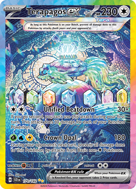 Stellar Crown - 170/142 - Terapagos ex - Losse Pokemon Kopen - LuiopZondag TCG Store