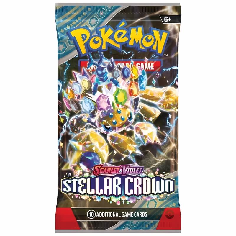 Pokemon Stellar Crown Booster pack- Luiopzondag.nl