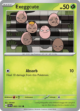 Surging Sparks - 002/191 - Exeggcute - Pokemon kaarten Kopen - LuiopZondag TCG Store Assen