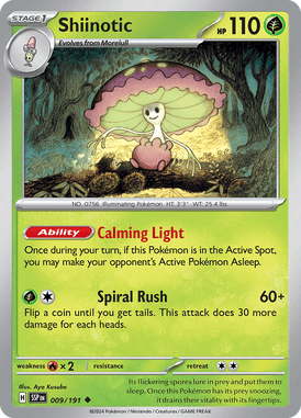 Surging Sparks - 009/191 - Shiinotic - LuiopZondag TCG Store Assen