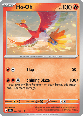 Surging Sparks - 019/191 - Ho-Oh - LuiopZondag TCG Store Assen