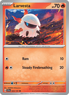 Surging Sparks - 024/191 - Larvesta