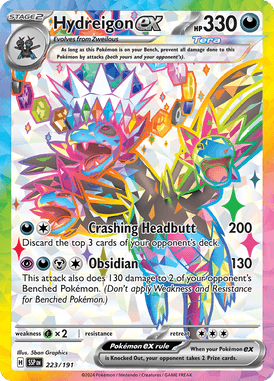 Surging Sparks - 223/191 - Hydreigon ex - LuiopZondag.nl