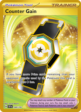 Surging Sparks - 249/191 - Counter Gain (Gold) - LuiopZondag.nl