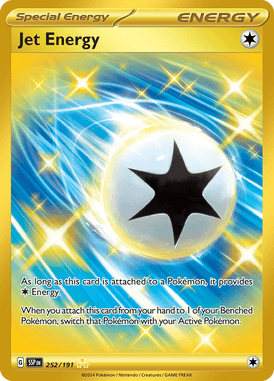 Surging Sparks - 252/191 - Jet Energy (Gold) - LuiopZondag.nl
