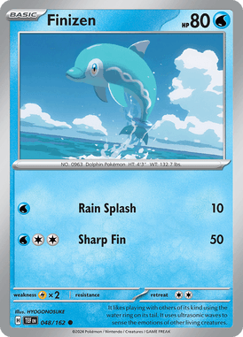 Temporal Forces - 048/162 - Finizen - Losse Pokemon kaartem Kopen - LuiopZondag TCG Store Assen