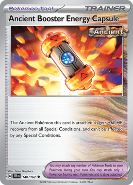 Temporal Forces - 140/162 - Ancient Booster Energy Capsule
 - Losse Pokemon kaarten Kopen - LuiopZondag TCG Store Assen