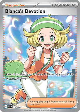 Temporal Forces - 197/162 - Bianca's Devotion
 - Losse Pokemon kaarten Kopen - LuiopZondag TCG Store Assen