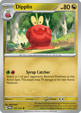 Twilight Masquerade - 127/167 - Dipplin - Losse Pokemon Kopen - LuiopZondag TCG Store Assen
