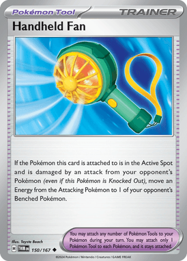 Twilight Masquerade - 150/167 - Handheld Fan - Losse Pokemon Kopen - LuiopZondag TCG Store Assen
