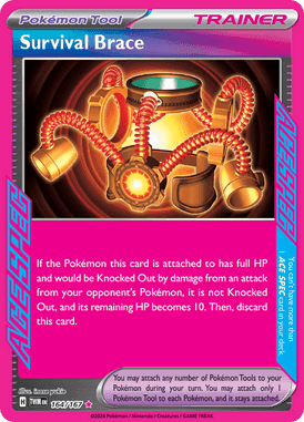 Twilight Masquerade - 164/167 - Survival Brace  - Losse Pokemon Kopen - LuiopZondag TCG Store Assen