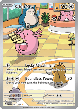 Twilight Masquerade - 187/167 - Chansey - Losse Pokemon Kopen - LuiopZondag TCG Store Assen
