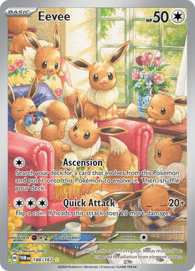 Twilight Masquerade - 188/167 - Eevee - Losse Pokemon Kopen - LuiopZondag TCG Store Assen
