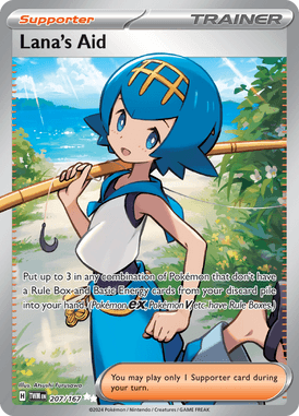 Twilight Masquerade - 207/167 - Lana's Aid - Losse Pokemon Kopen - LuiopZondag TCG Store Assen
