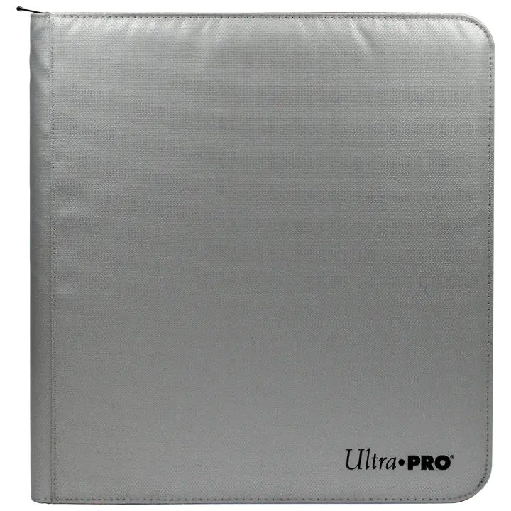 Ultra PRO 12-Pocket Zippered PRO-Binder-Zilver-480-kaarten