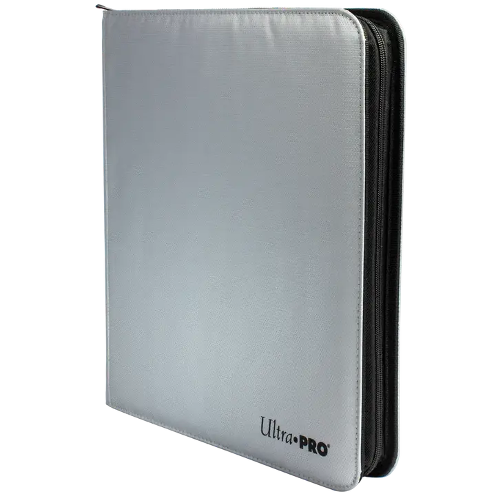 Ultra PRO 12-Pocket Zippered PRO-Binder-Zilver-480-kaarten