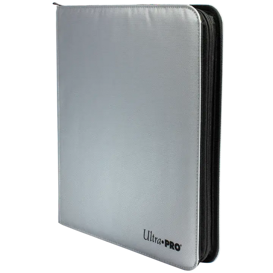 Ultra PRO 12-Pocket Zippered PRO-Binder-Zilver-480-kaarten