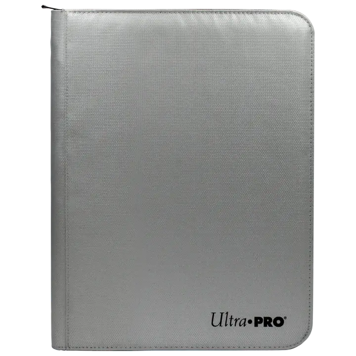 Ultra PRO 9-Pocket Zippered PRO-Binder-Zilver-360-kaarten