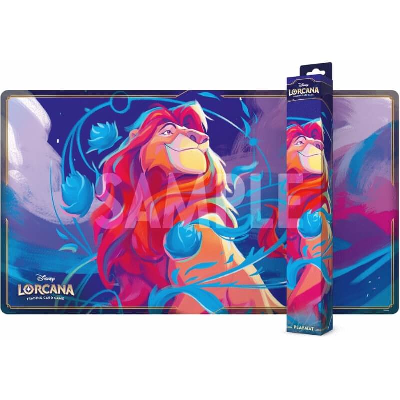 fabled playmat mufasa disney lorcana Luiopzondag.nl