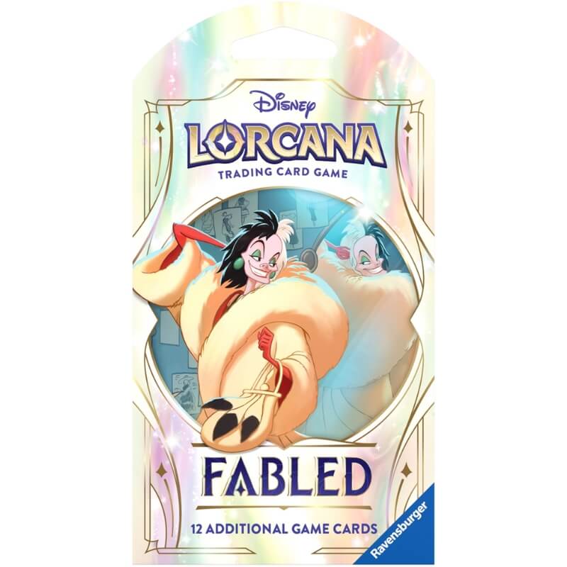 fabled sleeved booster pack disney lorcana Luiopzondag.nl